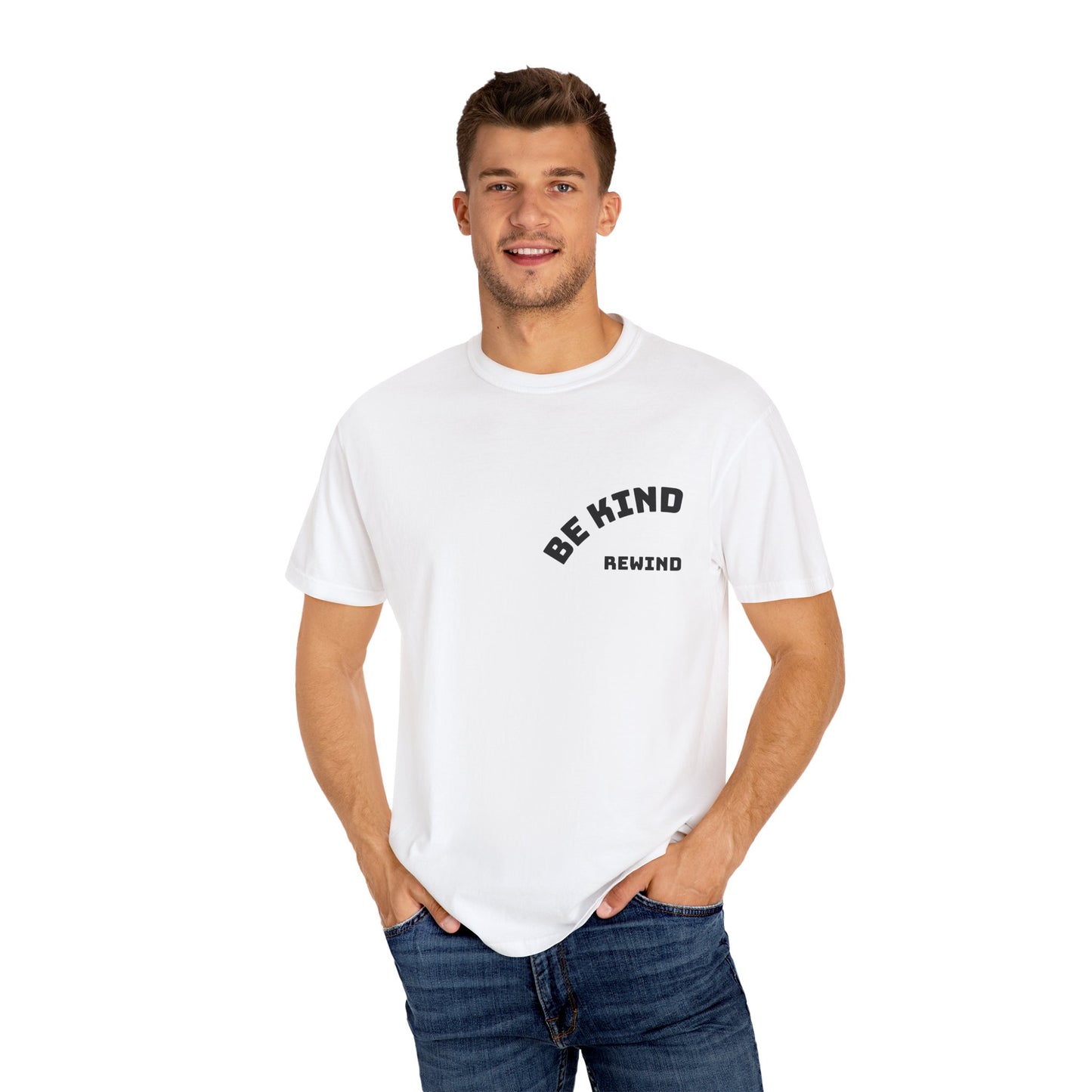 Be Kind Rewind Unisex T-shirt with Positive Message - 'Be Kind' Design for Everyday Wear, Gifts, Casual Outfits, Motivational Apparel