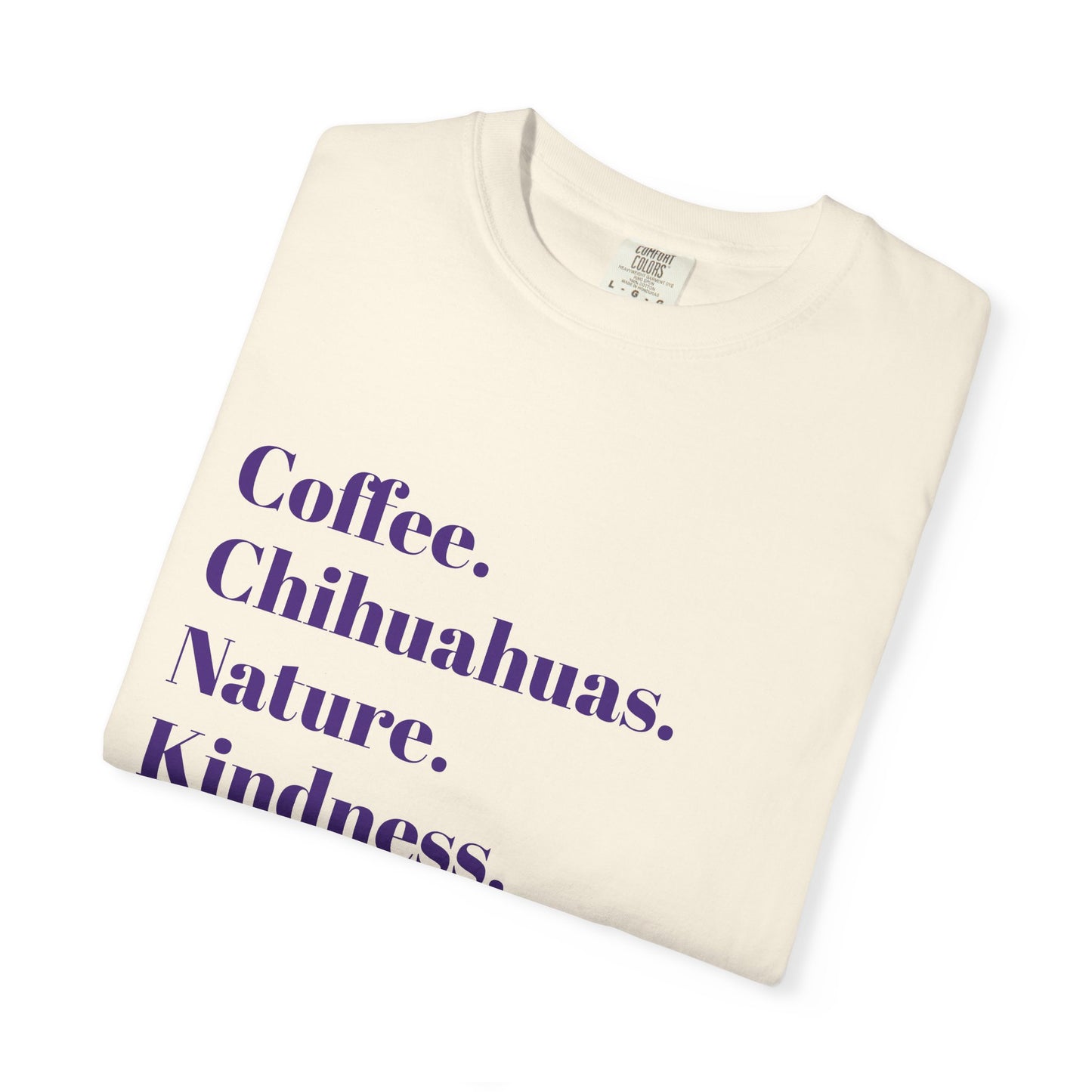 Coffee & Chihuahuas Graphic Tee | Perfect Gift for Dog Lovers, Nature Enthusiasts, and Coffee Addicts