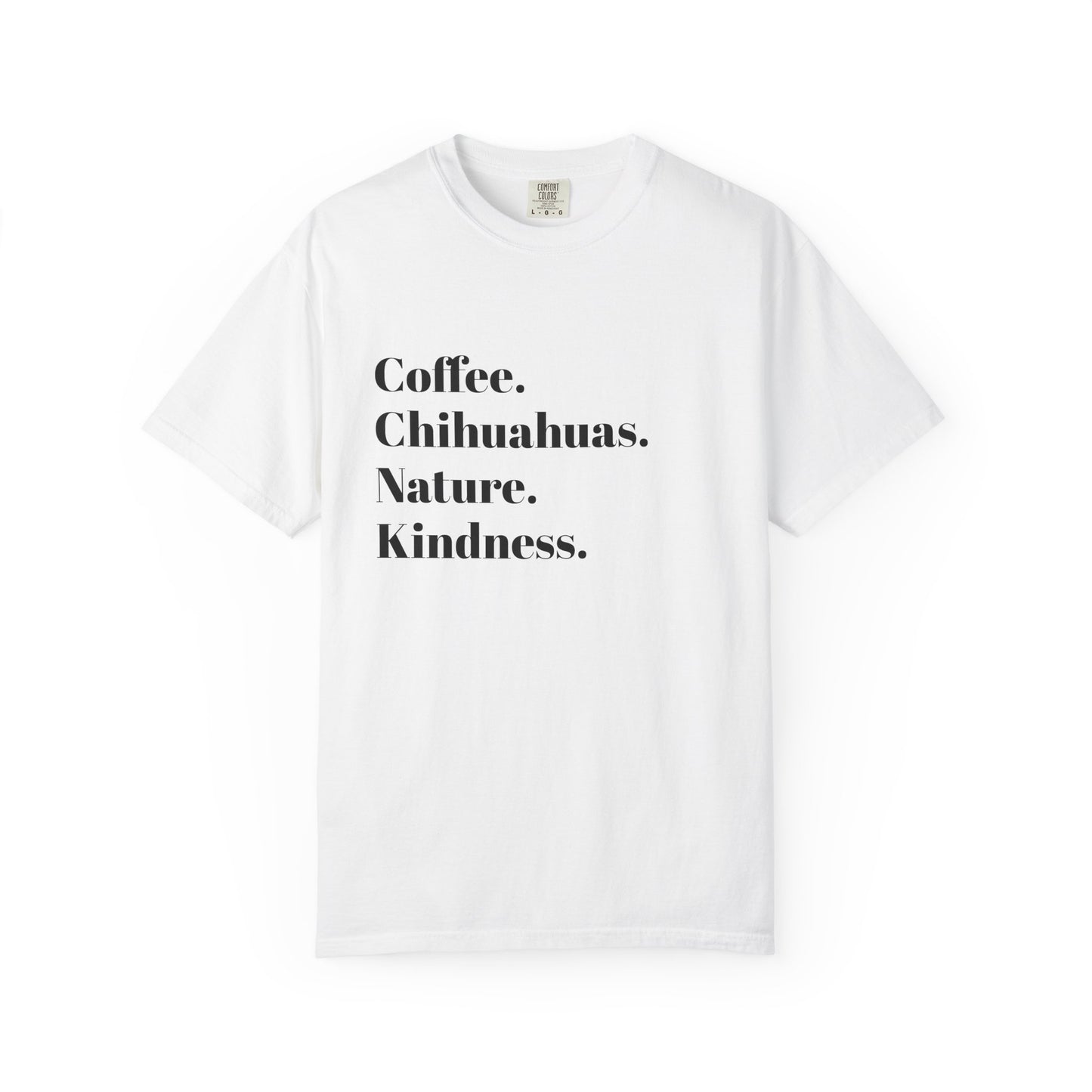 Coffee & Chihuahuas Graphic Tee | Perfect Gift for Dog Lovers, Nature Enthusiasts, and Coffee Addicts