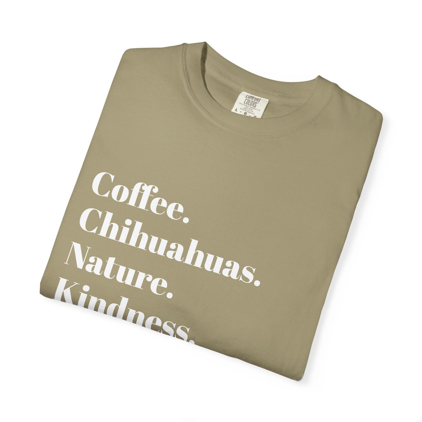 Coffee & Chihuahuas Graphic Tee | Perfect Gift for Dog Lovers, Nature Enthusiasts, and Coffee Addicts