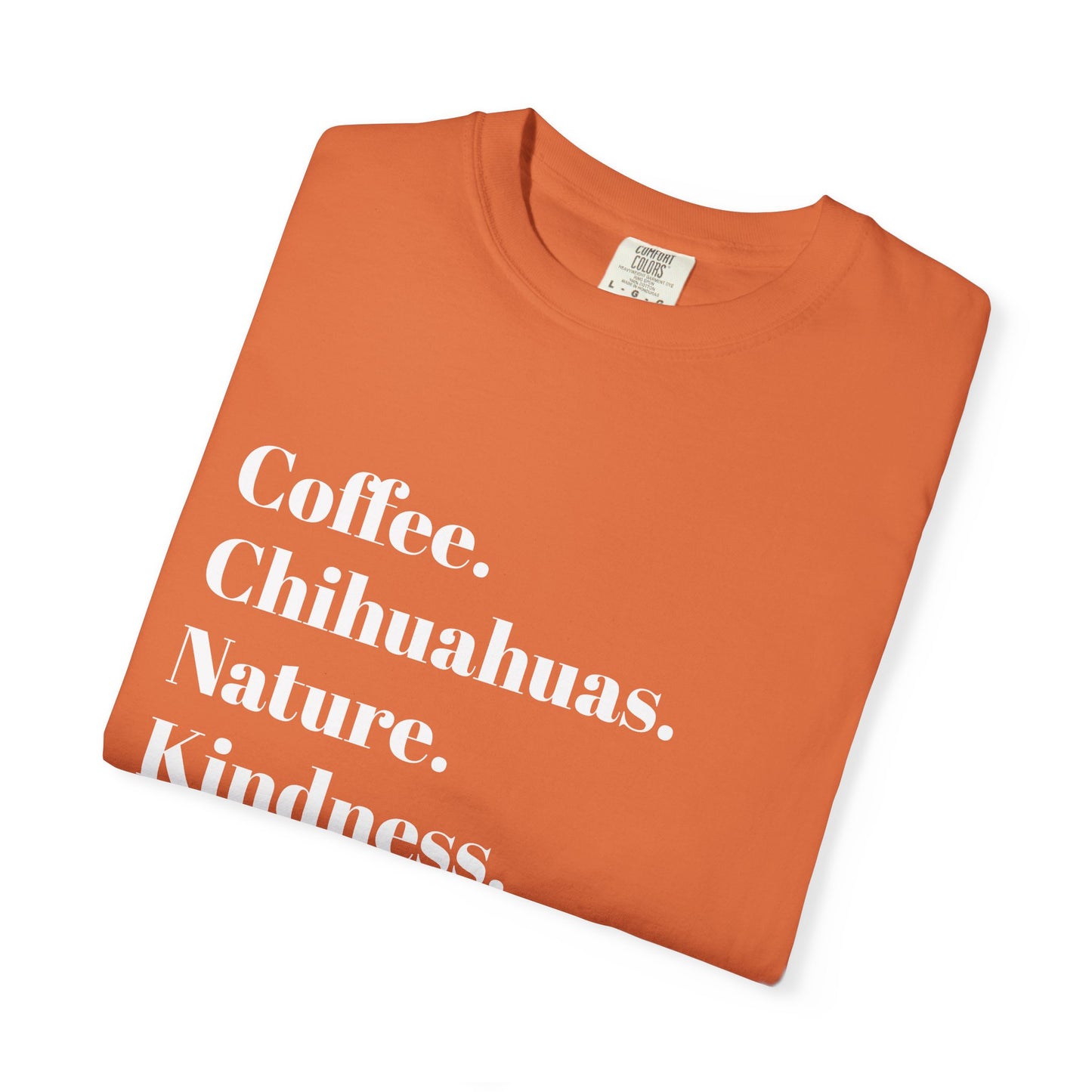 Coffee & Chihuahuas Graphic Tee | Perfect Gift for Dog Lovers, Nature Enthusiasts, and Coffee Addicts
